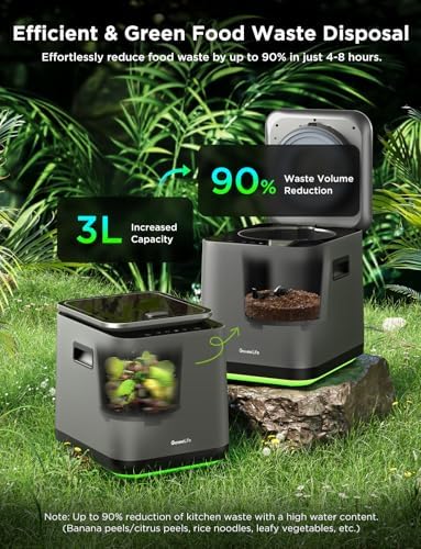 GoveeLife Upgraded Electric Composter for Kitchen, Smart Indoor Compost Bin - Image 3