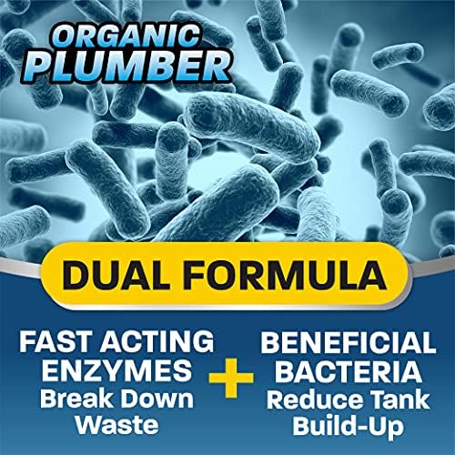 Septic Tank Cleaner Treatment, Bacteria x Natural Enzyme Flushable Bio Tabs, Rid Sewage Waste & Clean Field System, 1 Year of Tablets - Image 5