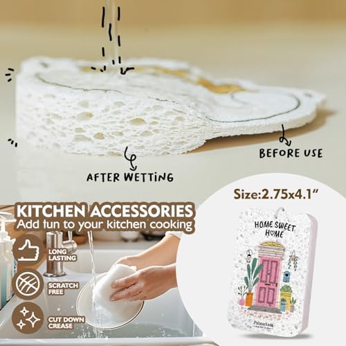 6 Pcs Housewarming Gifts Set for Women Friends Neighbor, New Home Essentials with Bamboo Cutting Board & 4 Blessing Spoons, New Home New adventure New Memories 2026 - Image 5