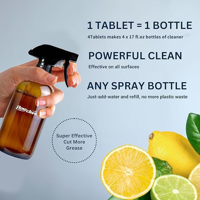 flowcheer Multi Surface Cleaner Refills - 6 Pack (Lemon) - Image 5