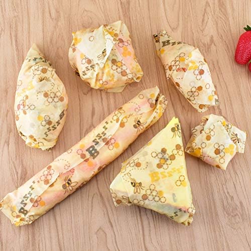 Reusable Beeswax Wraps 13 x 39 Inch Beeswax Wraps for Food Eco-Friendly Sustainable Food Storage Wraps for Sandwich, Cheese, Fruit, Bread, Snacks - Image 7