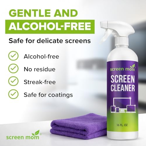 Screen Mom Screen Cleaner Spray 16oz Bottle for TV, Car, Laptop & Computer - Image 4