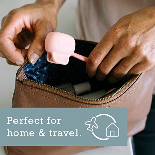 Haven Toothbrush Cover - Fits Most Adults' & Kids' Electric & Standard Toothbrushes - Pack of 2 - Blue & Charcoal Gray - Image 3