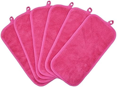 Makeup Remover Cloths Face Pads Reusable Microfiber Facial Cleansing Cloths by BloomSesame
