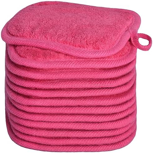 Makeup Remover Cloths Face Pads Reusable Microfiber Facial Cleansing Cloths by BloomSesame