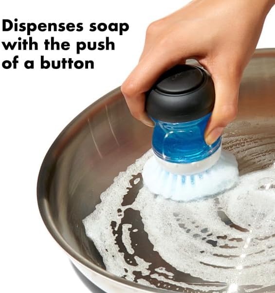 OXO Good Grips Soap Dispensing Palm Brush - Image 2