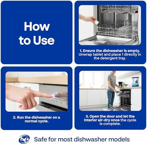 Earth Breeze Dishwasher Detergent Tablets & Dishwasher Cleaner Tablets Set - Image 7