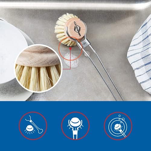 Küchenprofi 2-Pack Replacement Brush Refill for Classic Dish Washing Brush - Image 5