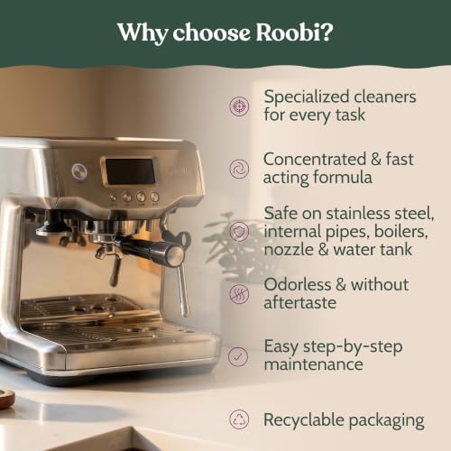 Roobi Espresso Complete Cleaning Kit Compatible with Breville - Image 5