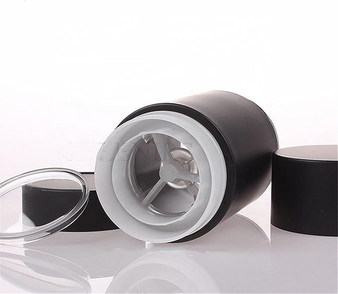 10 Pack 75ml Empty Round Deodorant Containers Twist Up Filling Stick Deodorant Container 2.5 Oz Plastic Deodorant Bottles Refillable Lip Balm Tube for Lipstick Crayon Chapstick DIY Make Own Deodorant(Black) …