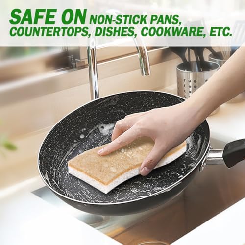 AIDEA XL Sponges Kitchen, 12Count, Non-Scratch Dish Sponges - Image 6