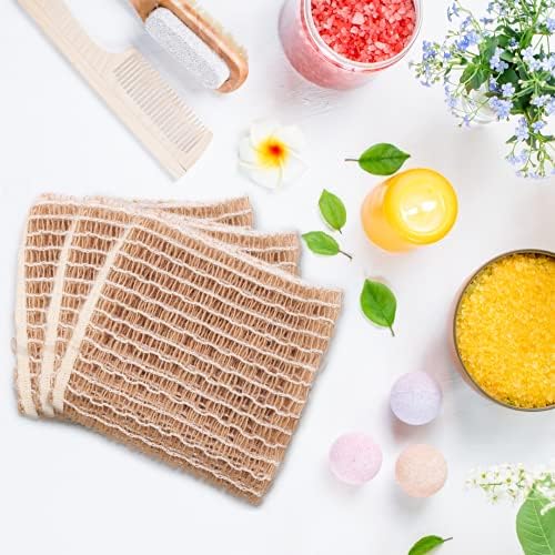 rE: REKURATOR Hemp Scrubber – 100% Hemp Fiber, Loosely Woven Two-Layer Mesh, Non-Scratch, Plastic-Free, Unbleached, Multi-Purpose for Dishes, Produce & Bathing (3-Pack) - Image 5