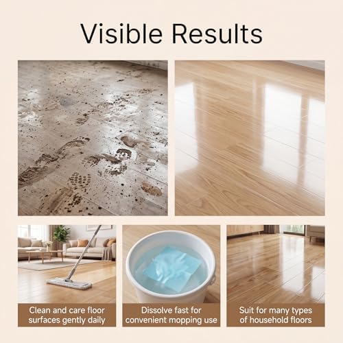 30/50/60/100Pcs Multi-surface Cleaner, Multi Surface Floor Cleaner Tablets with Scents, Floor Cleaners Tablets for Mopping Hardwood Tile Laminate Marble Kitchen Bathroom Hardwood. (100pieces) - Image 3