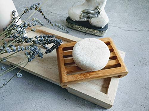 Bamboo Soap Dish | Bamboo Soap Tray | 11cm x 7.5 cm | Eco Product, Eco Friendly Gift (1) - Image 3
