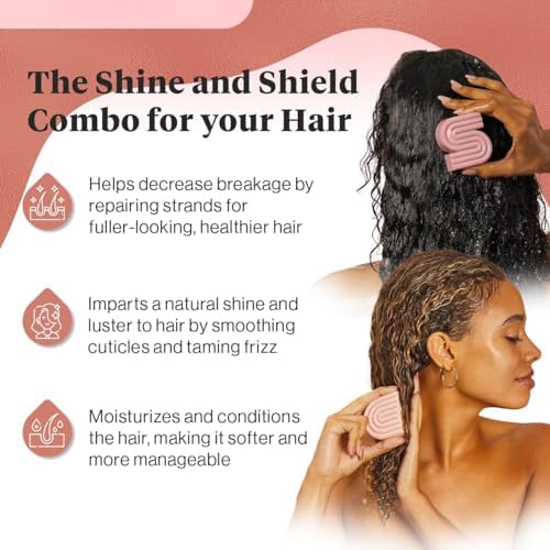 Kitsch Castor Oil Shampoo and Conditioner Set for Hair Growth - Image 3