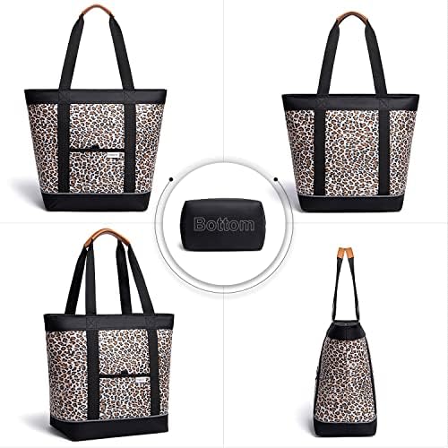 Insulated Cooler Bag Reusable Grocery Tote Bags Transport Large Lunch Box for Women - Image 4