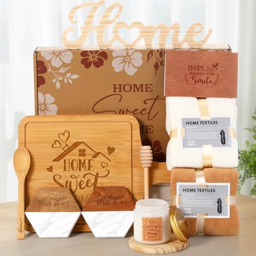 Housewarming Gifts Baskets for New House, Nature, Brown by RimCereal