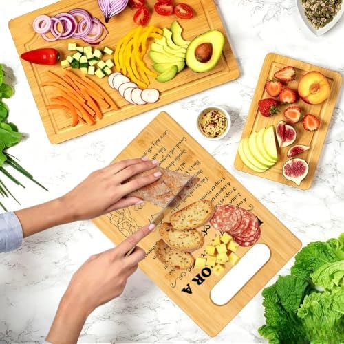 Wedding Gifts for Couples 2026, Bridal Shower Gifts, Engraved Wood Cutting Boards for Couples Husband Wife, Mr and Mrs/Wedding/Engagement Gift for Newlyweds Bride and Groom - Image 4