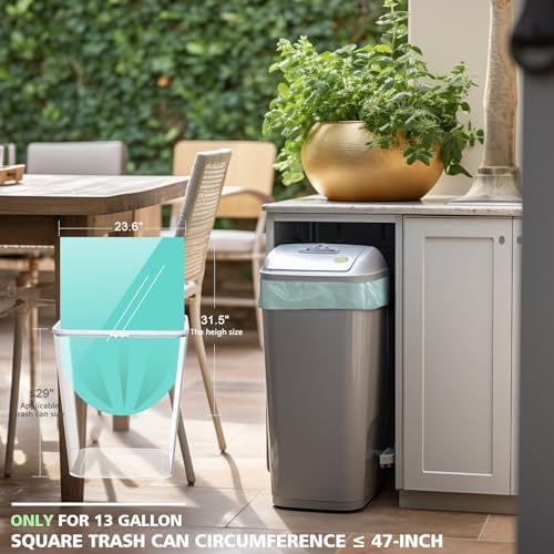 Compostable Trash Bags，AYOTEE 13-15 Gallon Tall Kitchen Garbage Bags - Image 5