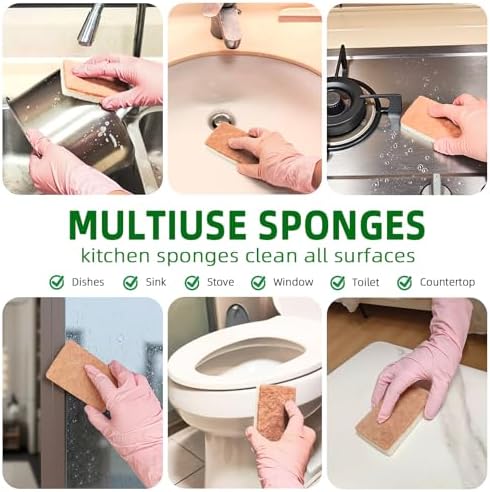 12 Pack Kitchen Sponges - Image 4