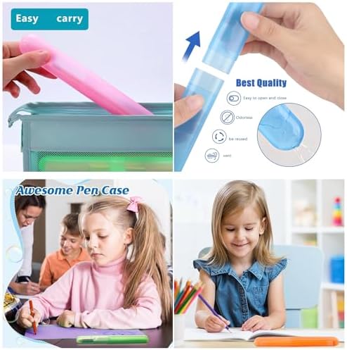MingTa Set of Six Multicolored Travel Toothbrush Cases - Breathable, Clear & Portable Holders for Home, Travel & Camping Trips - Image 4