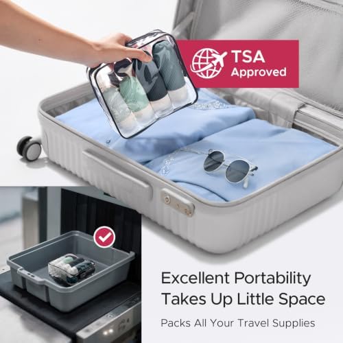LitBear 23 Pack TSA Approved Travel Bottles for Toiletries, Leak Proof - Image 6