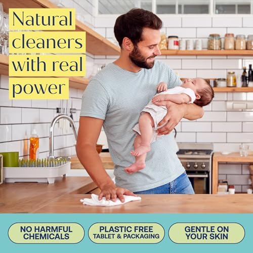 Fab Tab All Purpose & Bathroom Cleaner Tablets, Concentrate Refill, 8 Count - Image 2