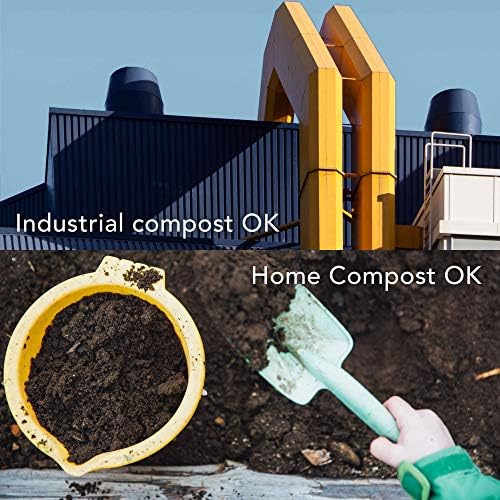Compost Bags Small Trash Bags 2.6 Gallon, Extra Thick, US BPI ASTM D6400 Certified Compostable Food Scrap Kitchen Waste Bags, 100 Count - Image 6