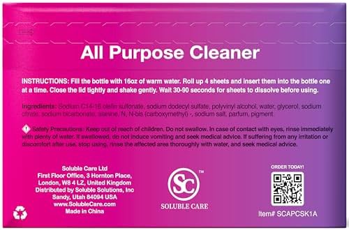 All-Purpose Cleaner Starter Kit: Fresh Lemon Scent - Image 4