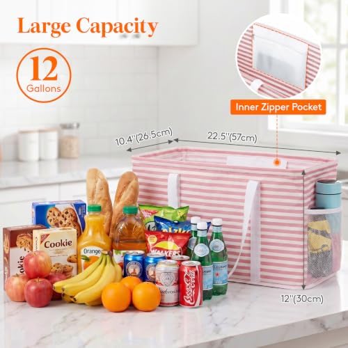 Lifewit Large Tote bag, Reusable Shopping Grocery Bags - Image 3