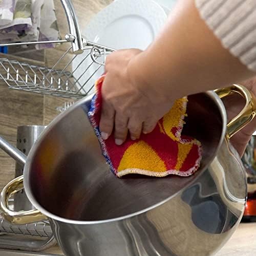 Molly’s Marvelous European Scrubbing & Scouring Pads – 3-Pack Dishwasher Safe, Non-Scratch Cleaning for Pots, Pans, Stainless Steel, Countertops & Floors - Image 2