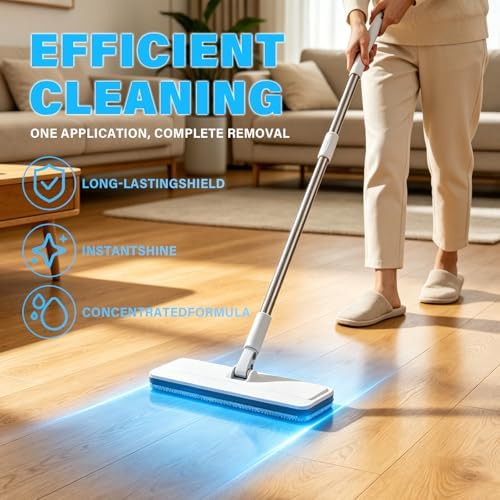 100 Piece Floor Cleaning Tablets, Multi-Surface Cleaner, 2026 Upgraded Multi-Effect Dissolvable Pre-Measured Deep Cleaning Tablets for Tile Vinyl Hardwood Laminate Kitchen Bathroom (Blue) - Image 4