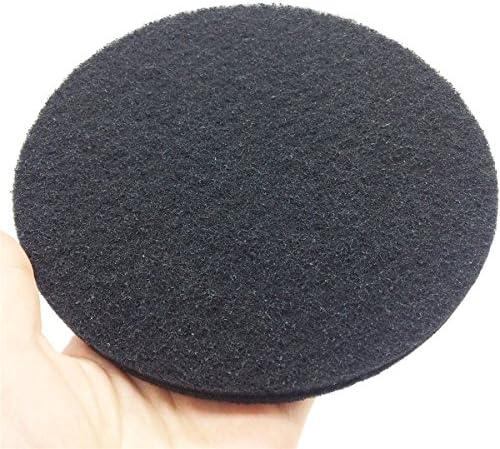 Becozofu 7.25 inch Kitchen Compost Bin Charcoal Filter Replacements, Compost Pail Replacement Carbon Filters, Round, Activated Charcoal, Set of 8 - Image 5