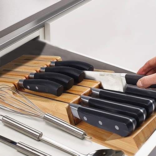 NIUXX Bamboo In-Drawer Knife Block Set for 9 Knives(Not Included) - Image 4
