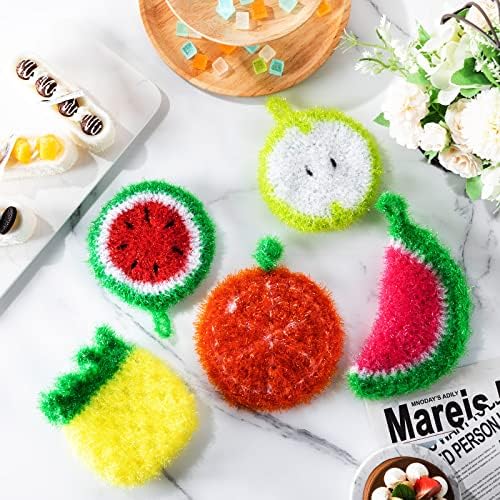Kenning 16 Pcs Dish Scrubber Non Scratch Dish Washing Scrubbers - Image 4