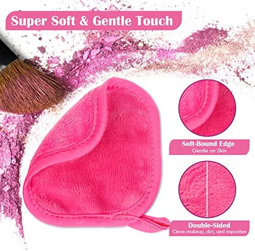 Orighty Makeup Remover Cloths, 12 Pack Makeup Eraser Cloth, 5 x 5 Inch - Image 2