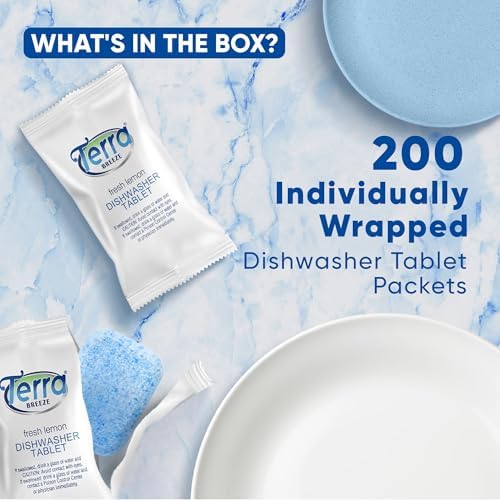 200-Count Dishwasher Detergent Pods, Bulk Hotel Supplies - Image 3