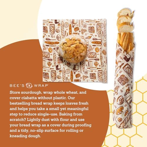 Bee's Wrap Beeswax Bread Wrap - Bakery Lane - Image 7