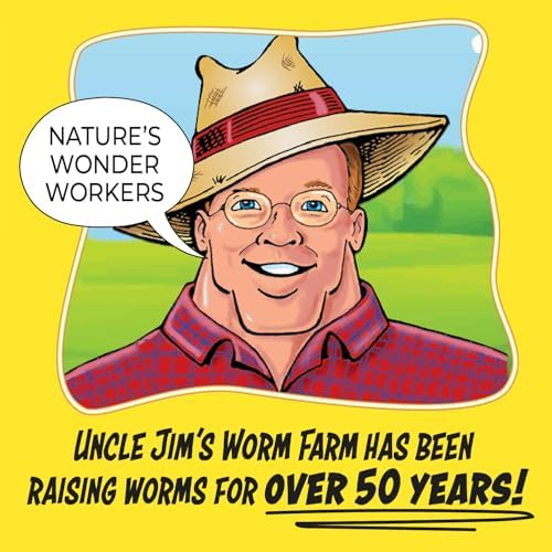 Uncle Jim's Worm Farm 100 Count Red Wiggler Composting Worms Mix for Garden Soil or Fishing | Starter Pack of Compost Worms Improves Soil Structure and Quality for Healthier Gardens - Image 6