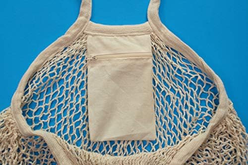 Cotton Mesh Onion Storage Bags - 100% Cotton, Reusable, and Washable Mesh Grocery Bags for Storing Garlic and Root Vegetables - Image 4