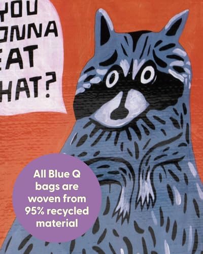 Blue Q Handy Tote Bag - Funny Reycled & Reusable Tote Bag - Image 3