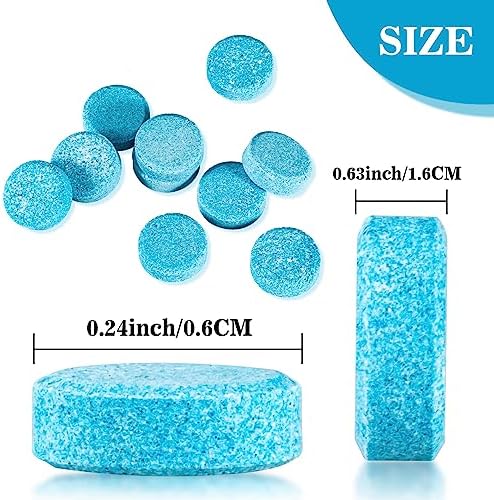 Sukh Car Windshield Washer Tablets - Washer Fluid Tablets Glass Cleaner Concentrate Car Windshield Wiper Fluid Car Windshield Cleaner Automotive Glass Cleaner - Image 2