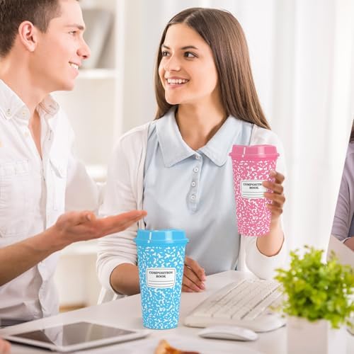 Whaline 12Pcs Teacher Appreciation Gifts Composition Notebook Coffee Cups - Image 5