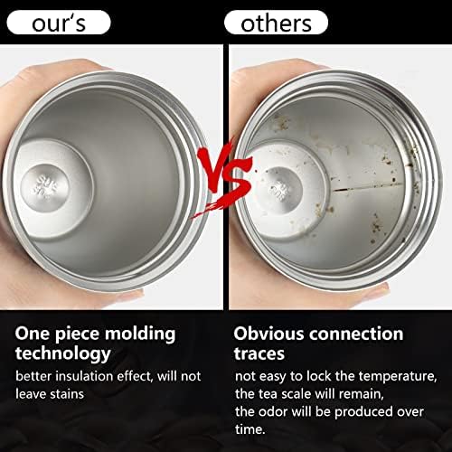 CS COSDDI 12 oz Coffee mug - Stainless Steel Coffee Cup with Leakproof Lid - Image 5