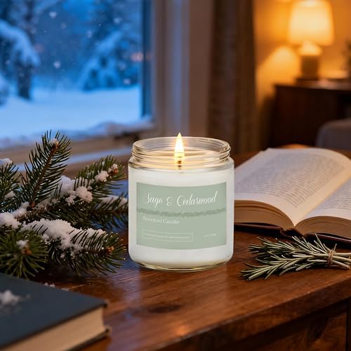 Scented Candles Gift Set for Women, 6-Pack Fall Soy Candles for Home Decor - Image 4