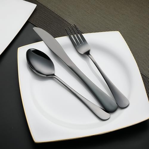 DEVICO Travel Utensils with Case, 5 Piece Portable Silverware Set for Work - Image 4