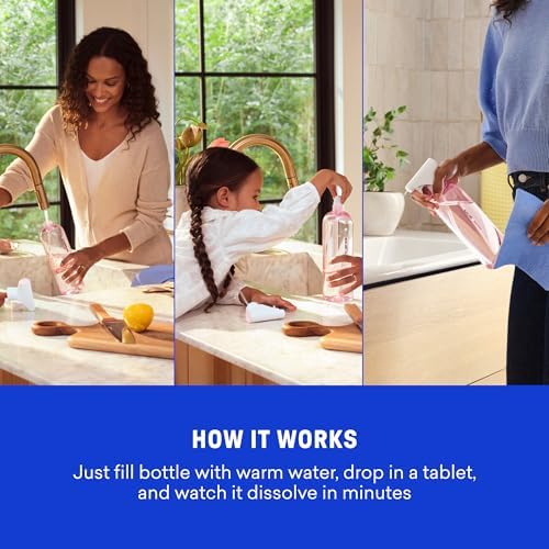 BLUELAND Bathroom Spray Cleaner, Starter Set, Eucalyptus Mint - Image 4