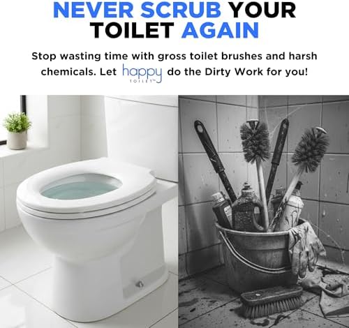 Happy Toilet Cleaner Original Deuce 2PK Bundle Happy Toilet Tablets (12ct) - Image 4