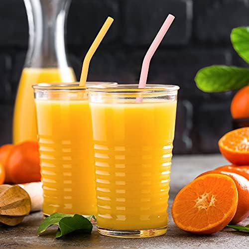 Reusable Silicone Drinking Straws, 8 Pcs Long Flexible Straws with 2 Cleaning Brushes for 20 and 30 oz Yeti/Rtic/Ozark Tumblers, BPA free, no Rubber Taste - Image 5