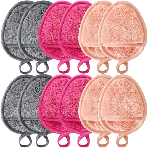 Reusable Makeup Remover Pads Washable Facial Makeup Cleansing Cloths by VIcolour